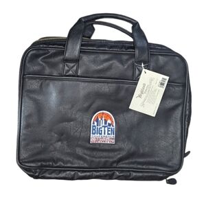 NWT highland collection Big ten mens basketball tournament leather bag